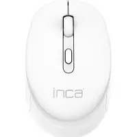 Inca BasicTeQ: IWM-243RB Candy Design Wireless Mouse, 2.4GHz Wireless, Auto Sleep Mode, 800-1600 DPI (Wit) - BasicTeQ