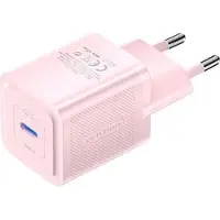 Vention Wandlader, , FEPP0-EU, USB-C, 20W, GaN (roze)