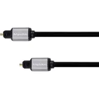 Krüger&Matz Basic - Optische Kabel - 3m - Toslink - Digitale Audio