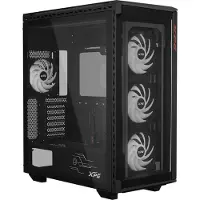 XPG Speelkast - - BATTLECRUISER II - E-ATX - 4 ARGB Ventilatoren - Zwart Gehard Glas