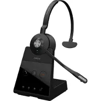 Jabra Engage 65 SE Mono On Ear headset DECT, Kabel Mono Zwart Noise Cancelling Microfoon uitschakelbaar (mute), NFC