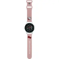 Hello Kitty Pasek Uniwersalny HKUWLSCHBLP Siliconen Kitty Hoofd różowy/roze band 22mm, Andere smartphone accessoires, Roze