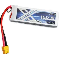 Amewi 28903 Zubehör LiPo Akku 3S 11,1V 2200mAh 20C Softcase, XT60