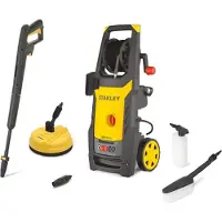 Stanley hogedrukreiniger SXPW19BX, voor koud water, geschikt voor gebruik buitenshuis, voor huis en tuin