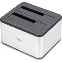 Digitus DA-71540-2 USB-A, USB, USB-A 3.0 SATA, SATA 6 Gb/s, SATA I, SATA II, SATA III Harde schijf-kopieerstation 2.5 inch, 3.5 inch Met clone-functie