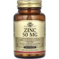 Solgar - Zink 50 mg - 100 tabletten