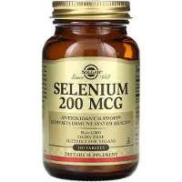 Solgar - Selenium, 200 mcg (100 tabletten)