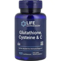 Life Extension , Glutathion, Cysteïne & C, 100 Capsules