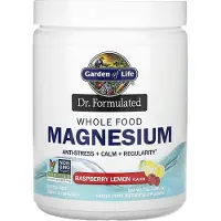 Elämän puutarha,Garden of Life , Dr. Geformuleerd, Volledige Voedingsmagnesium, Framboos Limoen, 7 oz (198,4 g)