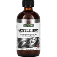 Natures Answer , Zachte IJzer, Natuurlijke Gemengde Aardbeien, 8 fl oz (240 ml)