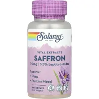 Solaray Saffron Capsules 30 Eenheden