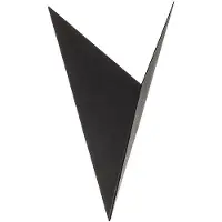 Emibig Wandlamp Form H 30 cm zwart