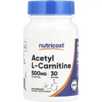 Nutricost – Acetyl L-Carnitine 500 mg, 30 Capsules