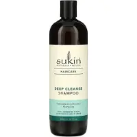 Sukin , Haarcare, Diepe Reinigende Shampoo, Vette & Congesteerde Scalps, 16,9 fl oz (500 ml)