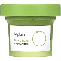 Beplain , Mung Bonen, Porcelein Clay Beauty Mask, 4,05 fl oz (120 ml)