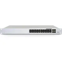 Cisco Meraki MS130-24P, Beheerde switch, L2, Gigabit Ethernet (10/100/1000), Ondersteunt Power over Ethernet (PoE), Geschikt voor montage in een rack, 1U