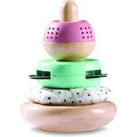 Hape Super Stacking Tower Game Goud