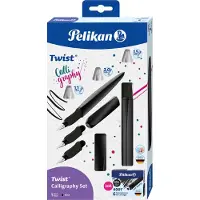 Pelikan vulpen Twist Calligraphy - Set - Zwart