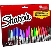 Sharpie Set van Permanent Markers | Limited Edition Verschillende Kleuren | Fijne Punt | 18 Markers | Back to School-set