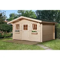 Weka Tuinhuis 138 - Onbehandeld - 380x300cm