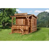 Weka Tuinhuis 820 - Onbehandeld - 300x350cm