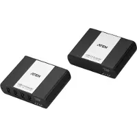 Aten UEH4102 USB-kabel USB 2.0 RJ45 100 m Zwart Verdraaide paren