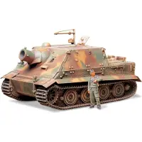 Tamiya Modelbouwpakket Militaire voertuigen - 35177 German Sturmtiger 38cm RW61 with 1 Figure Plastic - 1:35 - Modelbouw