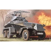 Italeri Modelbouwpakket Militaire voertuigen - 6433 Sd. Kfz. 232 6 Rad. Plastic - 1:35 - Modelbouw