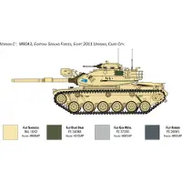 Wittmax Modelbouwpakket Militaire voertuigen - 6582 M60A3 Tank US Plastic - 1:35 - Modelbouw