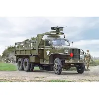 Wittmax Modelbouwpakket Militaire voertuigen - 6271 GMC 2 1/2 Ton. 6x6 Truck -D-Day 80th Anniversary- Plastic - 1:35 - Modelbouw