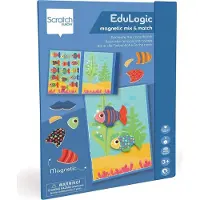 Scratch Mix And Match - Visjes - 51,5X25,6X1Cm - Magnetisch - 3 Jaar