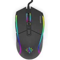 Inca RGB Macro Toetsen Professionele Gaming Muis (Bedraad), Muis, Zwart