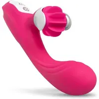 EasyToys Rabbit Vibrator Met Roterende Tong - Roze
