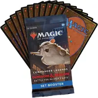 Magic the gathering Commander Legends Baldur's Gate Set Booster