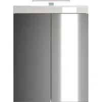 Welltime Spiegelkast Avena Badkamerkast optioneel met LED-verlichting - (B/D/H) 60/17/77 cm
