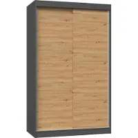 Top E Shop Iga 120B ANTRACIET ARTISAN kledingkast