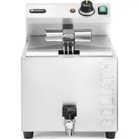Super Merchant Friteuse XL aftapkraan GOLIATH 10L, Friteuse
