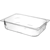 Hendi IJscontainer van polycarbonaat – 5L – Transparant – 360x250x80 mm