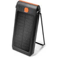 Logilink Batterie PA0273 Powerbank op zonne-energie Laadstroom zonnecel 250 mA 10000 mAh