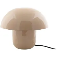Present Time Tafellamp Fat Mushroom - Bruin - 29x29x25cm - Scandinavisch