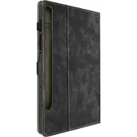 Avizar Foliohoes Geschikt voor Samsung Galaxy Tab S9 / S9 FE Multi-compartiment folio en videostandaard, Zwart