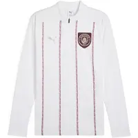 Puma Functioneel shirt 'Manchester City Pre-Match' beige / wijnrood / wit