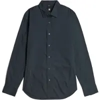 G-Star Zakelijk overhemd 'Uniform Slim Shirt' donkerblauw