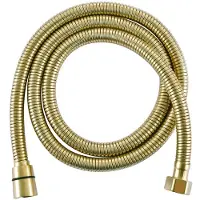 Guido Gusto Doucheslang 150cm Mat goud