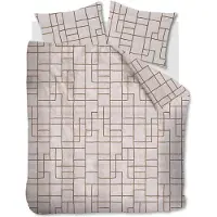 Vt wonen Dekbedovertrek vtwonen Pojagi Terra Katoen-200 x 200 / 220 cm | 2-Persoons