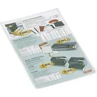 Esselte U-hoezen A4 Transparant polypropyleen 21,5 x 30 cm 100 stuks