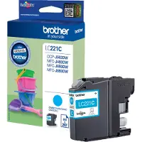 Brother Inktcartridge LC-221C Cyaan