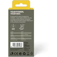 Aqiila AQCBPBIC3SI836 USB-C-kabel USB 2.0 Apple Lightning stekker 1.00 m Wit