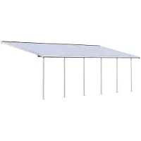 Canopia By Palram Aluminium terrasoverkapping Sierra Palram - Canopia 3 x 8,5 m wit