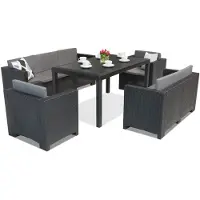 BICA Colorado Apetito 7 Antraciet technorattan tuinset